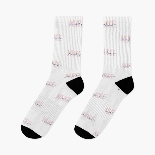 Item preview, Light Pink and Navy Blue “Nurse” Design designed and sold by SidderBug Designs.