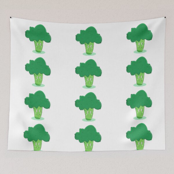 Item preview, broccley illustration, designed and sold by GalynaLB.