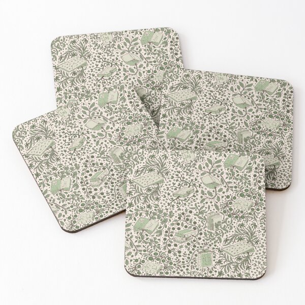 Item preview, Books in flower — greens designed and sold by tanaudel.