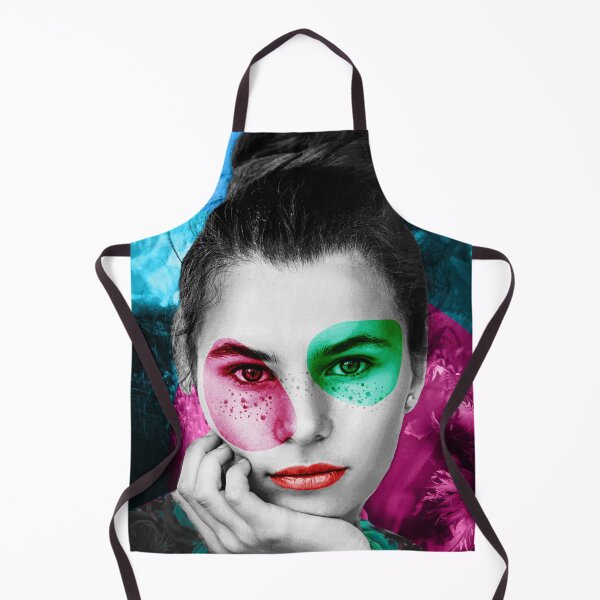 Item preview, Colorful Woman Portrait with Roses designed and sold by Leila8888.