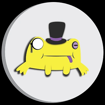 Artwork thumbnail, non-binary pride frog by plotDriving-NPC