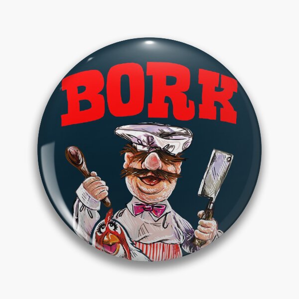 Item preview, The Swedish Chef- Bork Bork Bork designed and sold by WhatWhatDesigns.