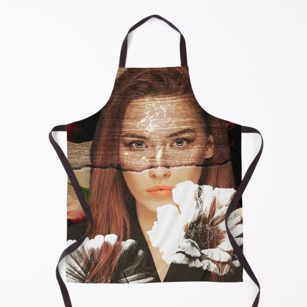 Item preview, Woman with flowers portrait designed and sold by Leila8888.