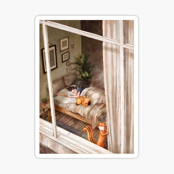 Item preview, Woud You Close the Curtain designed and sold by Aeppol.