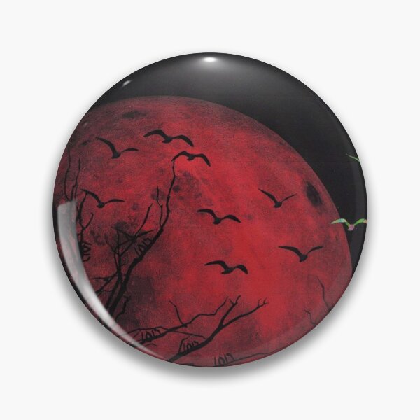 Item preview, Fire red moon designed and sold by BurleyFeil.