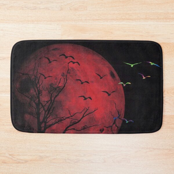 Item preview, Fire red moon designed and sold by BurleyFeil.