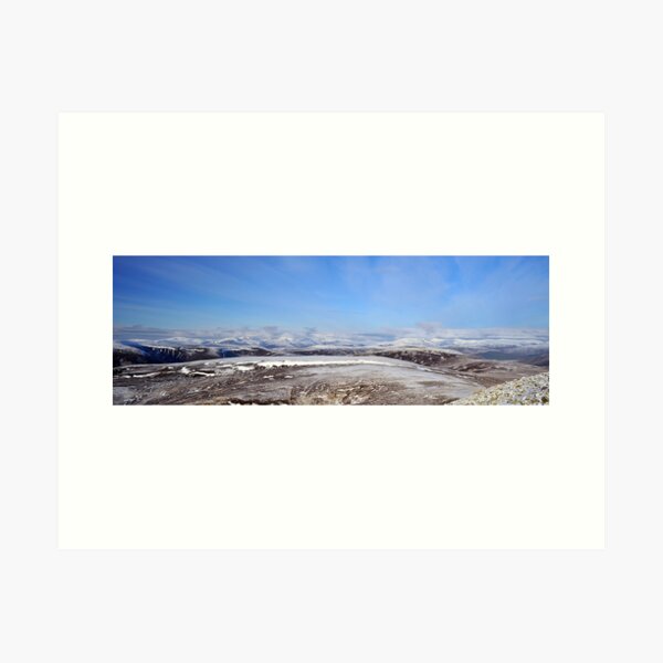 Item preview, Cairngorm Panorama from Carn an Tuirc above Glenshee designed and sold by photobymdavey.