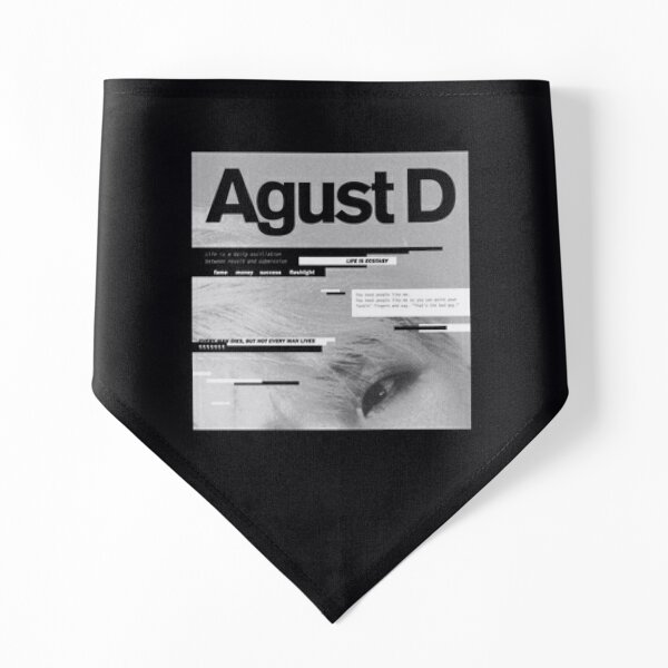 Agust D 1st mixtape album cover Art Board Print for Sale by