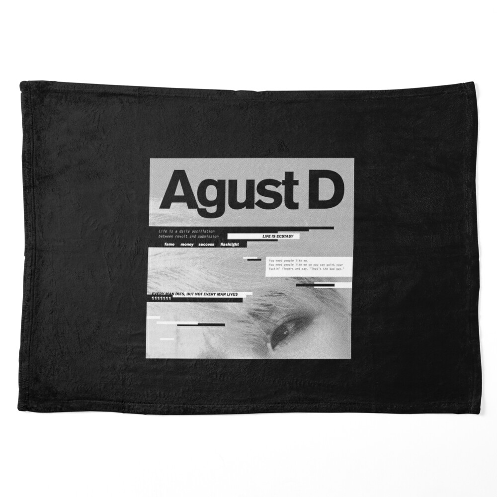 Agust D 1st mixtape album cover Poster for Sale by kesumo