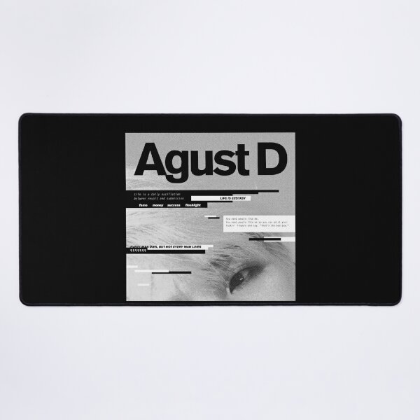 Agust D 1st mixtape album cover Art Board Print for Sale by