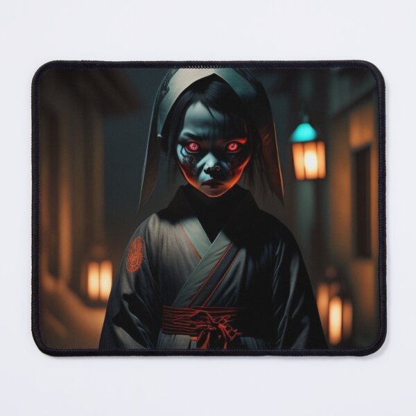 Item preview, Ghost Girl with Glowing Eyes Japanese Anime Horror designed and sold by Michael Voyler.