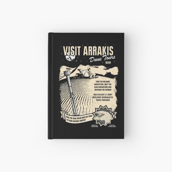 Visit Arrakis Hardcover Journal