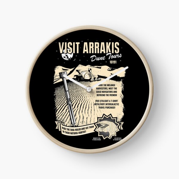 Visit Arrakis Clock
