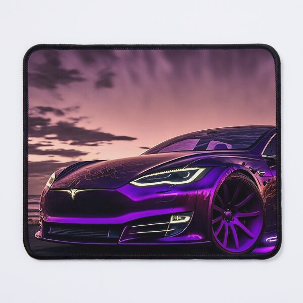 Item preview, Purple Tesla Neon Dream designed and sold by Nathan Engquist.