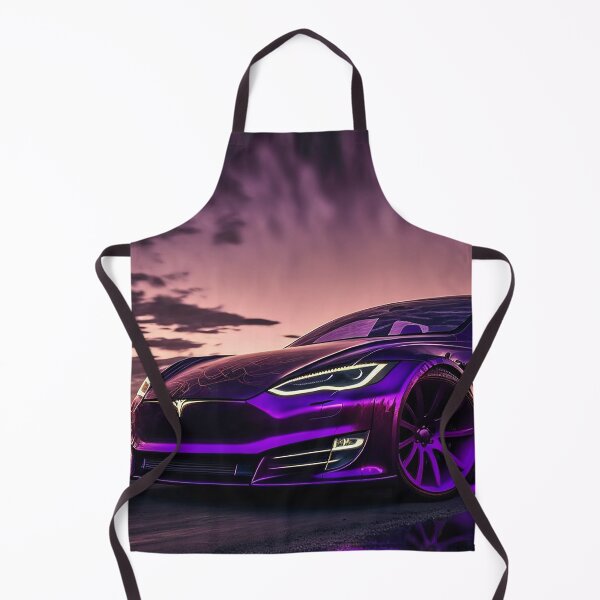 Item preview, Purple Tesla Neon Dream designed and sold by Nathan Engquist.