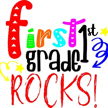 Artwork thumbnail, First Grade Rocks by DNJDesigns