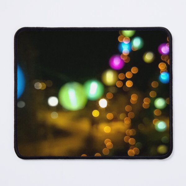 Lampoon bokeh Mouse Pad