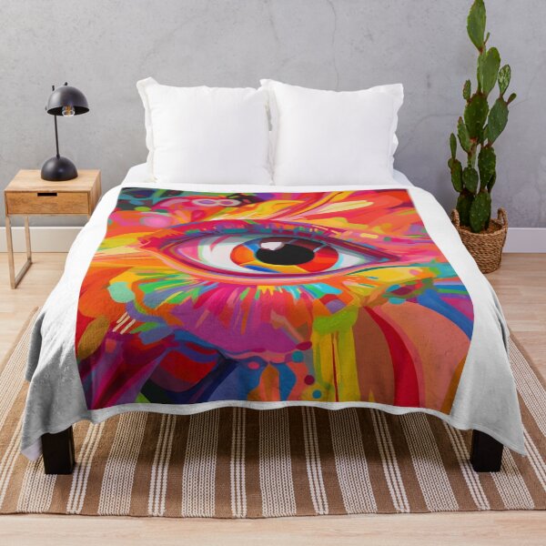 Item preview, Colorful All Seeing Eye designed and sold by PostersForUs.