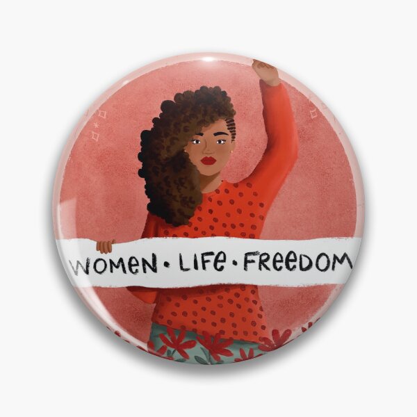 Item preview, WOMEN.LIFE.FREEDOM designed and sold by NaghsheNika.