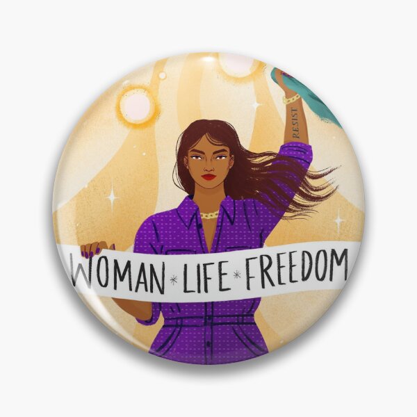 Item preview, WOMEN.LIFE.FREEDOM designed and sold by NaghsheNika.