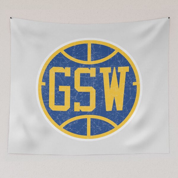 Item preview, Golden State Vintage Basketball designed and sold by WalkDesigns.