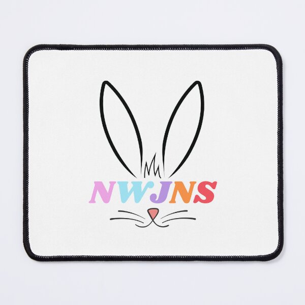 Item preview, NewJeans K-Pop Group, New Jeans Logo and Mascot Bunny, Kpop NWJNS Merch, Ditto designed and sold by Julia Dorian.