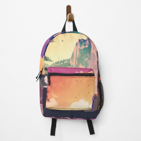 Item preview, Colorful Half Dome Poster designed and sold by PostersForUs.