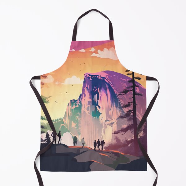 Item preview, Colorful Half Dome Poster designed and sold by PostersForUs.