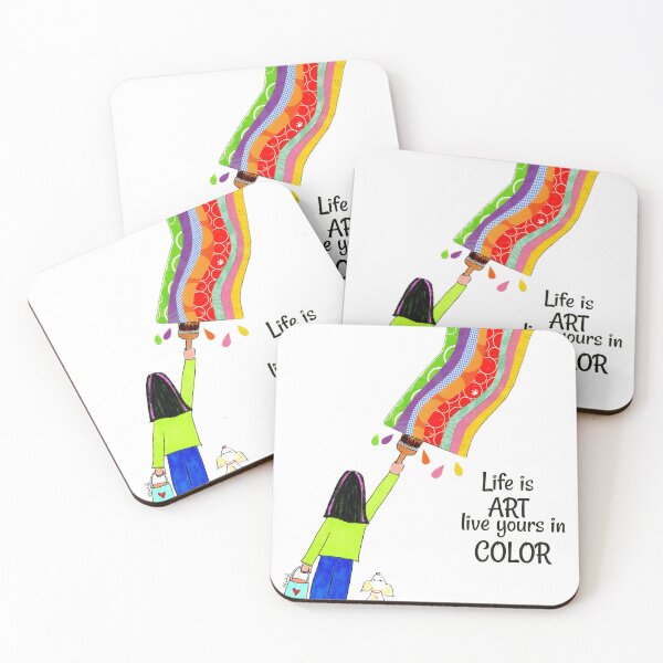 Item preview, Colorful Life designed and sold by Mahli's  Artful Whimsy.