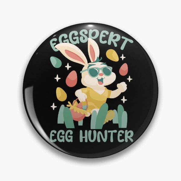 Item preview, Eggspert Egg Hunter Easter Funny Easter Kids Egg Hunter Gear designed and sold by DynamicDesign.