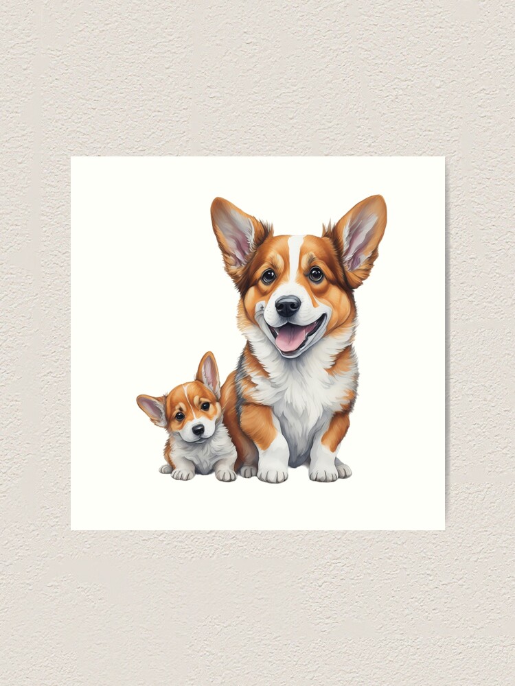 Corgi Laptop Sleeve (Multiple Sizes) - Watercolor Corgi Laptop Sleeve (Multiple Sizes) - Watercolor