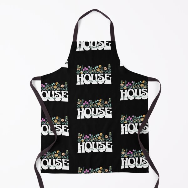 Item preview, HOUSE MUSIC - In Full Bloom (white/pink/green) designed and sold by Discothreadz.