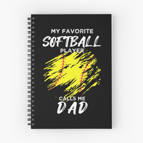 Item preview, My Favorite Softball Player Calls Me Dad designed and sold by R&BApparel.