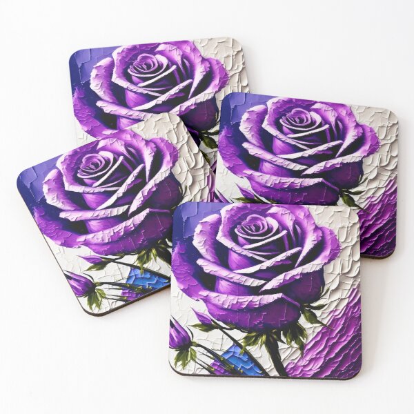 Item preview, Painters Purple Rose by Perceptual Paradox Creations designed and sold by hobbit73.