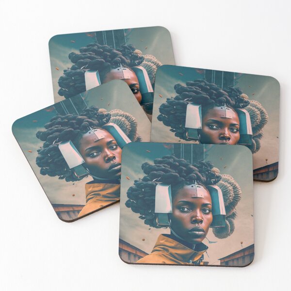 Item preview, Arte afrofuturista designed and sold by MidJourneymen.