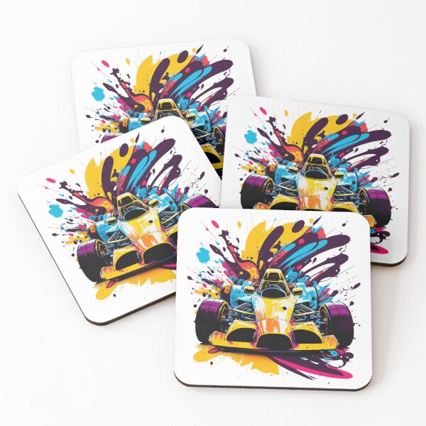 Item preview, Racing F1 car digital painting designed and sold by LiuTiuuu.