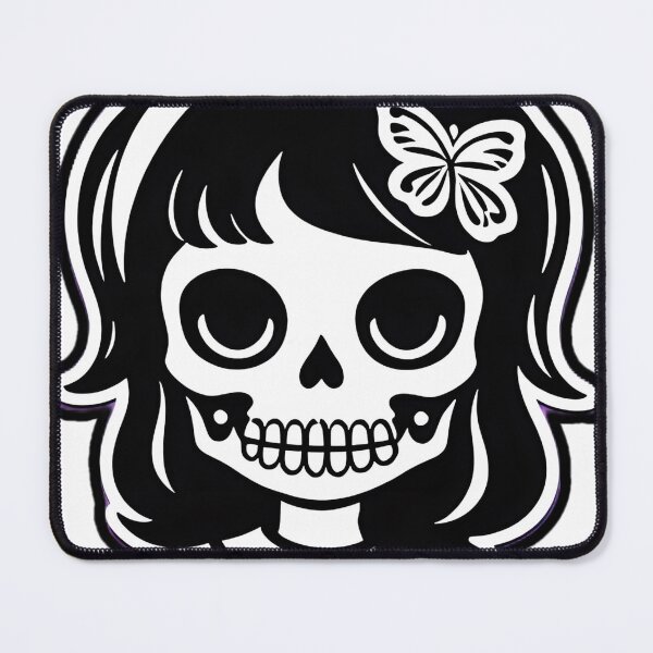 Item preview, Bella, the Butterfly Girl • Skeleton • Skull • designed and sold by McCallnWaldo.