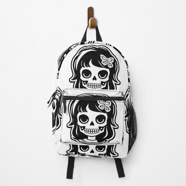 Item preview, Bella, the Butterfly Girl • Skeleton • Skull • designed and sold by McCallnWaldo.