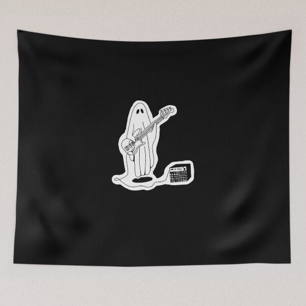 Item preview, Sheet Ghost Playing Bass designed and sold by Michelleazan.