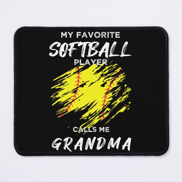 Item preview, My Favorite Softball Player Calls Me Grandma designed and sold by R&BApparel.