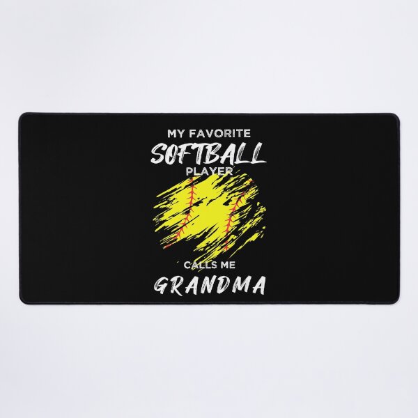 Item preview, My Favorite Softball Player Calls Me Grandma designed and sold by R&BApparel.