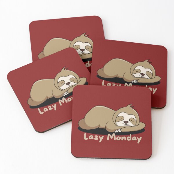 Item preview, Cute Sloth Lazy Monday designed and sold by Artistusha.