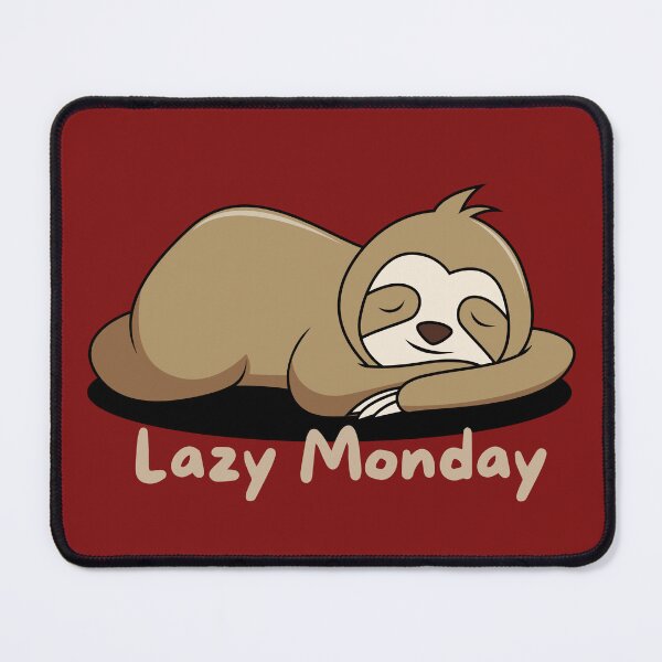 Item preview, Cute Sloth Lazy Monday designed and sold by Artistusha.