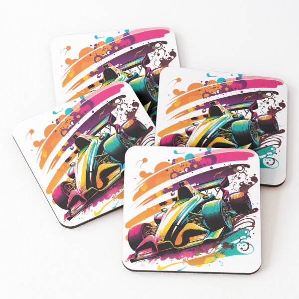 Item preview, Racing F1 car digital painting designed and sold by LiuTiuuu.