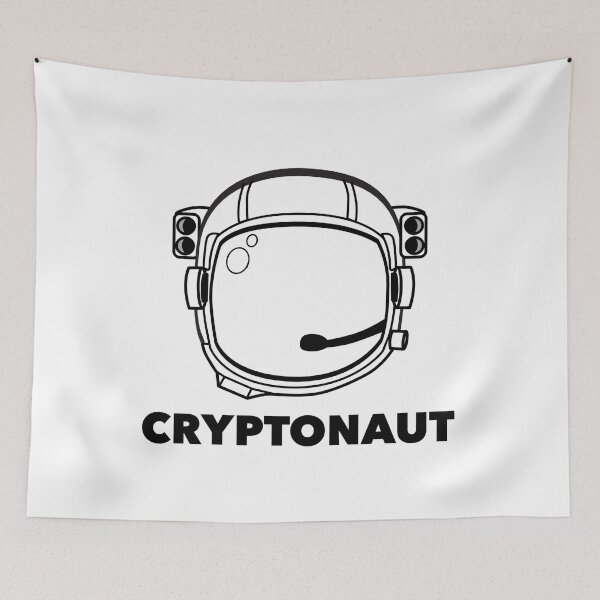Item preview, Cryptonaut Crypto Cryptocurrency HODL Gift Idea designed and sold by throwbackgamer.