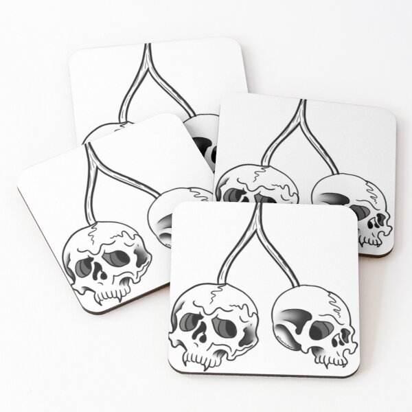 Item preview, Vampire skull cherries designed and sold by ManicMatagot.