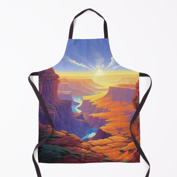 Item preview, Colorful sunset at the grand canyon designed and sold by PostersForUs.