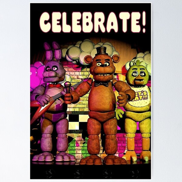 FNAF Golden Freddy Fredbear It's Me Greeting Card for Sale by Bitw1se