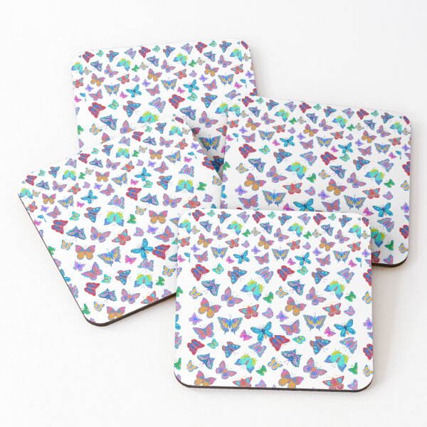 Item preview, Iconic colorful Butterfly pattern  designed and sold by Basma Store.