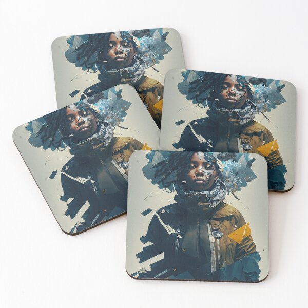 Item preview, Arte afrofuturista designed and sold by MidJourneymen.